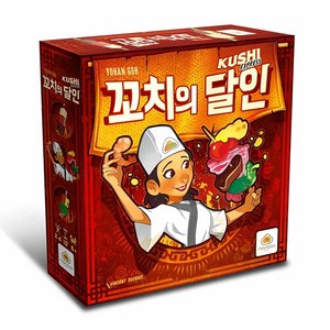 만두게임즈 꼬치의달인 보드게임, 혼합색상, 1개