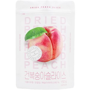 넛츠데이 건복숭아 슬라이스, 150g, 1개