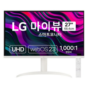 LG전자 4K UHD MyView 스마트 모니터 방문설치, 68.4cm, 27SR75U