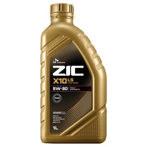 지크 X10 LS 가솔린 엔진오일, 1개, 5w30, 1L
