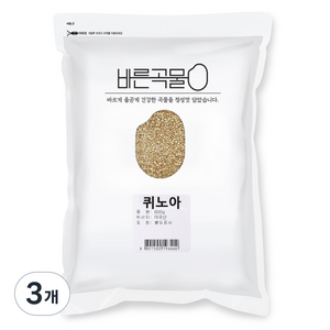 바른곡물 퀴노아, 800g, 3개