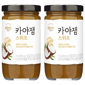 복음자리 카야잼 스위트, 240g, 2개