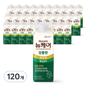 뉴케어 당플랜 호두맛, 200ml, 120개