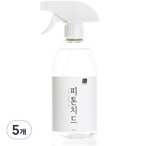 순수백과 탈취제 피톤치드 본품, 500ml, 5개