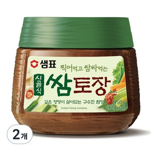 샘표 시골식 쌈토장, 450g, 2개