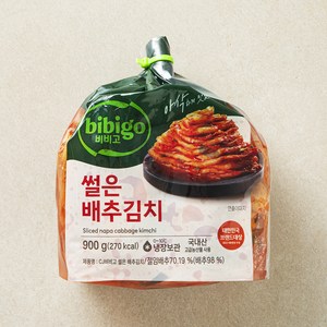 비비고 썰은 배추김치, 900g, 1개