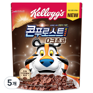 콘푸로스트 다크초코, 550g, 5개