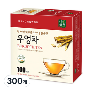 다농원 우엉차 티백, 1g, 100개입, 3개