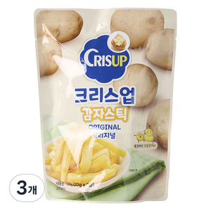 크리스업 감자스틱 오리지널 5p, 100g, 3개