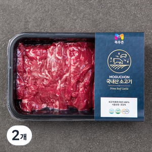 목우촌 국내산 소고기 잡채용 (냉장), 300g, 2개