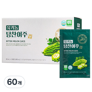 글로벌비엠에스 유기농 당찬 여주즙, 60ml, 60개