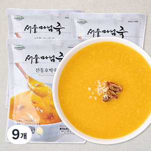 서울마님 전통 호박죽 (냉장), 300g, 9개