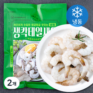 살맛나요 생칵테일새우 대 (냉동), 300g (19~27미), 2개