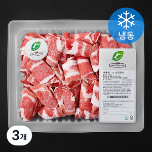 미트엔조이 캐나다산 우삼겹 (냉동), 500g, 3개