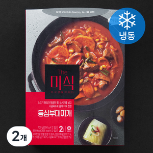 더미식 등심부대찌개 2인분 (냉동), 2개, 700g