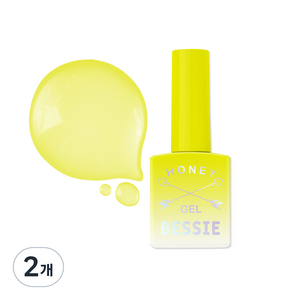 BESSIE 허니젤 2 보석이야기 GemStone Story 컬러 젤, YH10 페리도트, 11ml, 2개