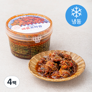 연안식당 매콤 꼬막장 (냉동), 150g, 4개