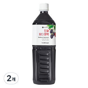 이제부터 진짜 오디 원액, 1L, 2개