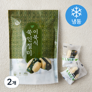 창억떡 이북식 쑥인절미 (냉동), 360g, 2개