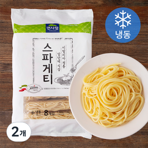 면사랑 스파게티면 8개입 (냉동), 1.36kg, 2개