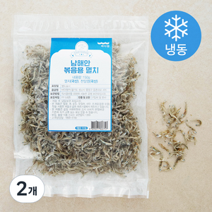 바다원 남해안 볶음용 멸치 (냉동), 150g, 2개