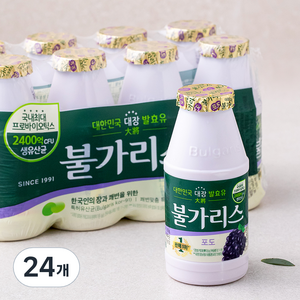 남양유업 불가리스 포도, 150ml, 24개