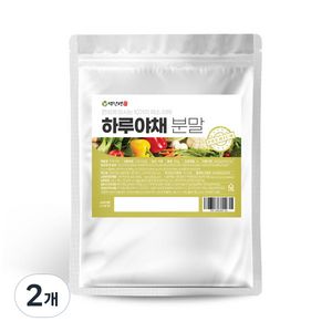 백장생 하루 야채분말, 300g, 2개