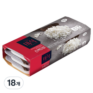 더미식 진백미밥, 210g, 18개