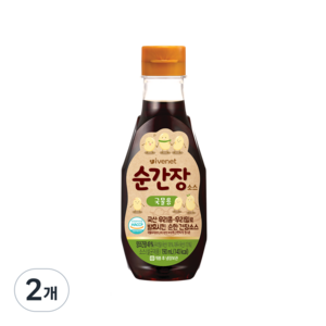 아이배냇 순 간장소스 국물용 190ml, 2개