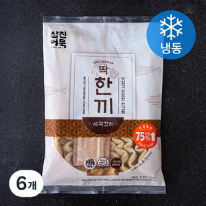 삼진어묵 딱 한끼 사각꼬치 (냉동), 336g, 6개