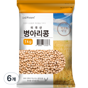 대구농산 병아리콩, 1kg, 6개