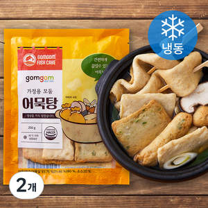 곰곰 가정용 모둠 어묵탕 (냉동), 250g, 2개