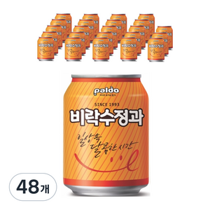 팔도 비락수정과, 238ml, 48개