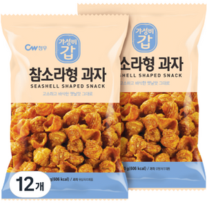 청우 참소라형 과자, 120g, 12개