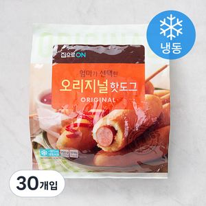 집으로ON 오리지널 핫도그 (냉동), 750g, 3개