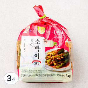 예소담 특오이소박이, 1kg, 3개