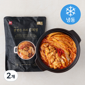 외갓집 더명작 잘 만든 우리 김치찜 (냉동), 2개, 1kg