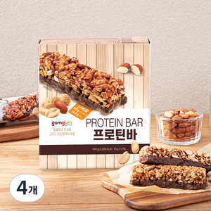 곰곰 프로틴바, 400g, 4개