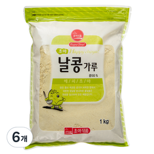 초야식품 날콩가루, 6개, 1kg