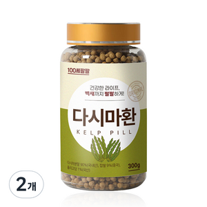 백세팔팔 다시마환, 2개, 300g