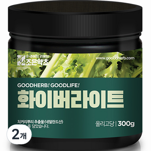 조은약초 화이트라이버 건강분말, 300g, 2개