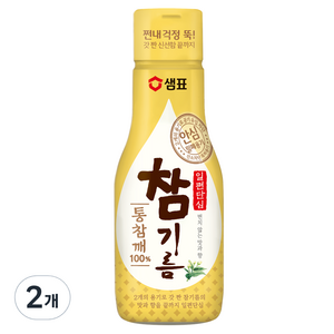 샘표 일편단심 통참깨 참기름, 200ml, 2개