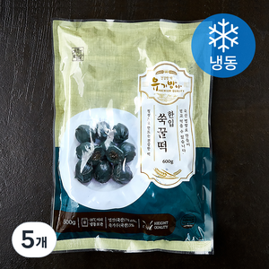 유기방아 한입 쑥꿀떡 (냉동), 600g, 5개