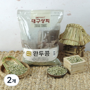 대구상회 완두콩, 4kg, 2개