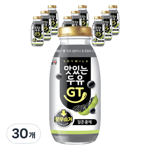 맛있는두유GT 검은콩깨 로우슈거, 200ml, 30개