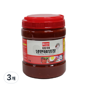 화미 냉면 비빔장, 2kg, 3개