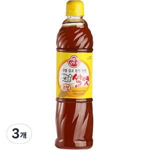 오뚜기옛날 쌀엿 조청, 1.2kg, 3개