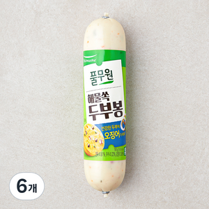 풀무원 해물쏙 두부봉, 180g, 6개