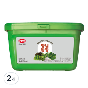 [삼화] 양념쌈장, 1kg, 2개