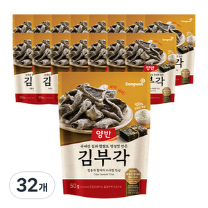 양반 김부각, 50g, 32개